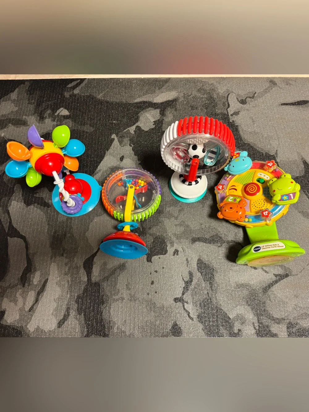 Colorful Multi-Piece Baby Activity Toy Set - Bright Multicolor